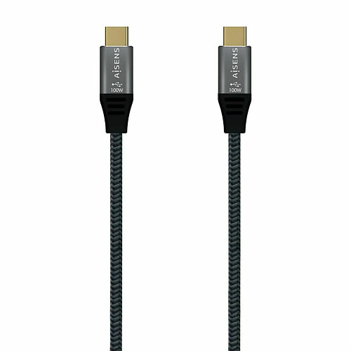 Câble USB C Aisens A107-0628 1 m Gris