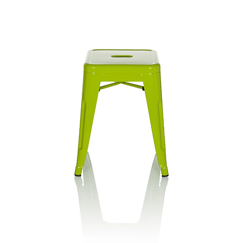 Tabouret VANTAGGIO métallique vert hjh OFFICE