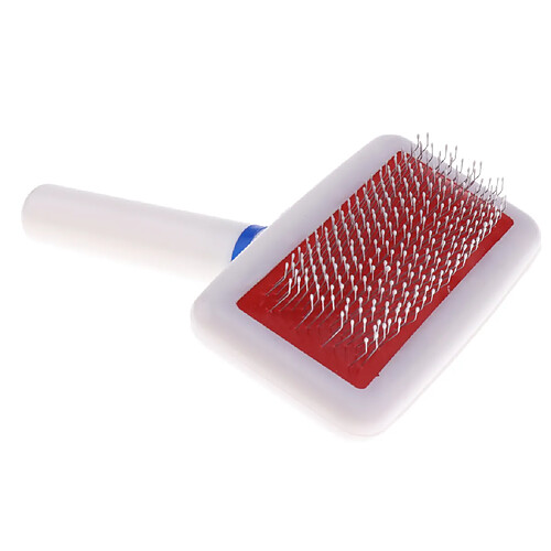 Brosse de Toilettage pour Chien Chat en Plastique/Métal Peigne pour Chien