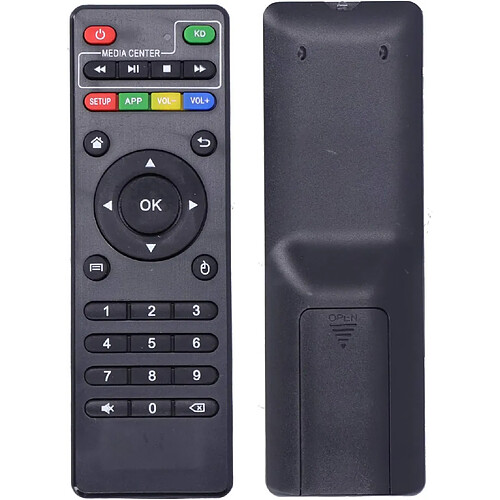 SANAG Telecommande De Television, Remplacement De La Telecommande Du Contrôleur Ir De Boîtier Tv Portable Sans Programmation Ni Reglage Pour Android X96/X96Mini/X96W