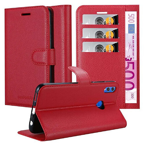 Cadorabo Coque Honor 8X Etui en Rouge