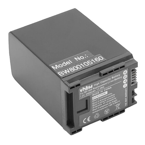 vhbw Batterie à puce pour Canon HF S10 HD HF S11 HF S20 HD HF S21 HD HF S200 HD HF S30 HF M31 HD HF M32 HF M36 HD HF M306 HD HF M406 HF M41 HF M46 .