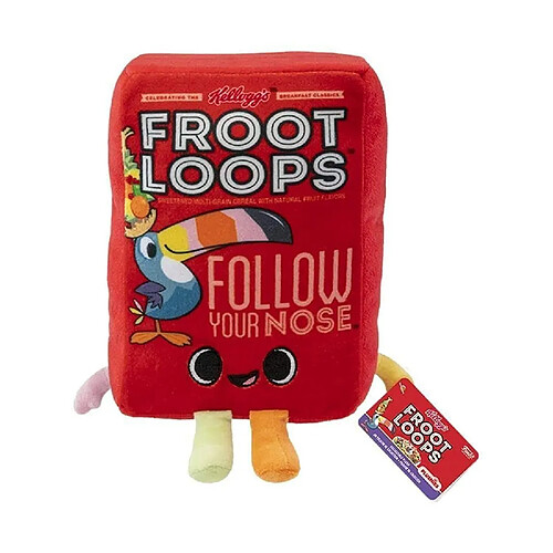 Funko Peluche POPA: Kelloggs - BoAte de cArAales Froot Loops