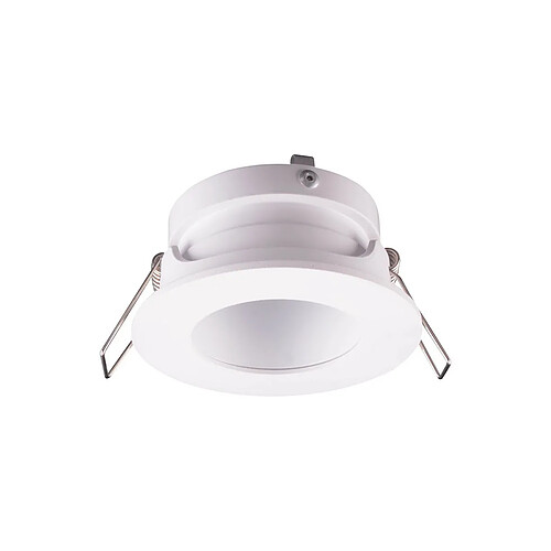 Inspired Guincho 8,5 cm Downlight Rond GU10, Blanc Sable, Découpe: 70mm, Douille Incluse