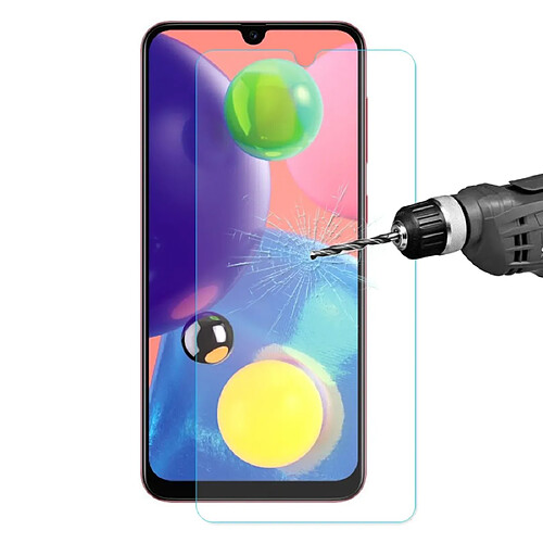 Wewoo Film de verre trempé Pour Galaxy A70s chapeau-prince 0.26mm 9H 2.5D de bord incurvé