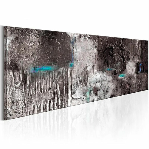 Paris Prix Tableau Peint à la Main Silver Machine 45 x 135 cm