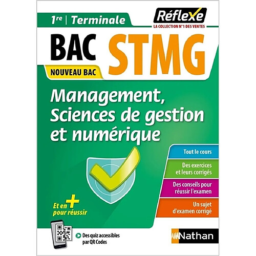 Management, sciences de gestion et numérique, bac STMG 1re, terminale : nouveau bac · Occasion