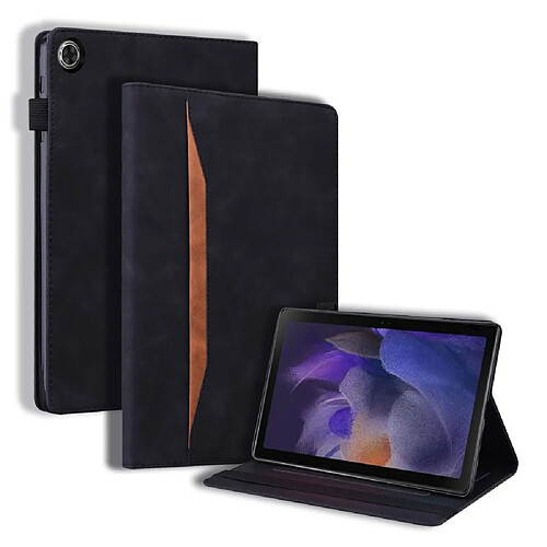 Etui en PU avec support noir pour votre Samsung Galaxy Tab A8 10.5 (2021)