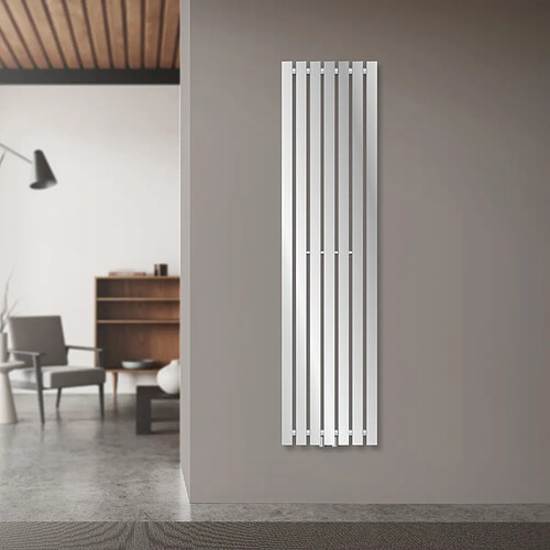 LuxeBath Stella Radiateur design Panneau Radiateur Chrome 370x1400 mm