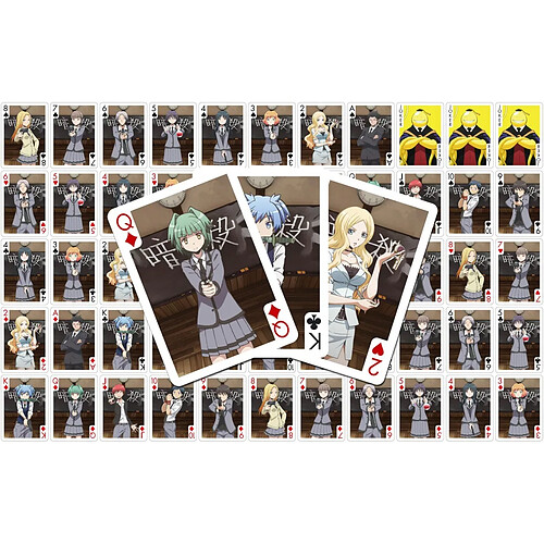 Sakami Merchandise Assassination Classroom - Jeu de cartes à jouer Characters