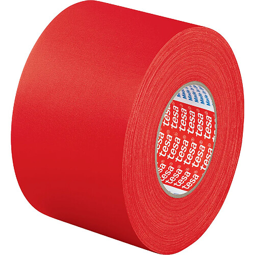 tesa Ruban toilé 4651 Premium, 19 mm x 25 m, rouge ()