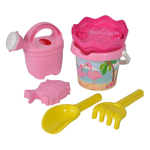 Simba Toys 107114405 - Ensemble de plage - Le bébé flamant rose