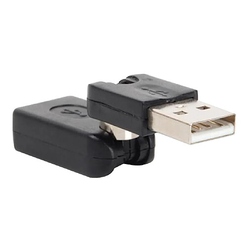 Adaptateur Convertisseur USB 2.0 Câble Pivotante Mâle vers Femelle Torsion