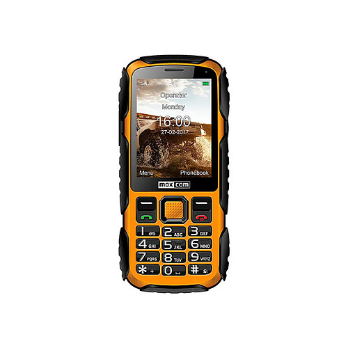 Maxcom Strong MM920 Rugérisé Jaune (Yellow) Single SIM