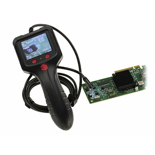 Kalea-Informatique Caméra d'inspection endoscope 8mm 1080p avec éclairage. Etanche, cordon 2m