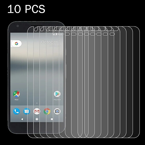 Wewoo Verre trempé pour Google Pixel XL 0.26mm 9H Surface Dureté 2.5D Antidéflagrant Film D'écran 10 PCS