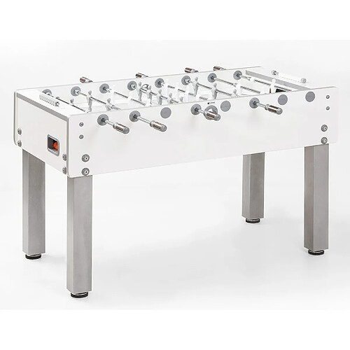 Baby-foot G-500 Barres téléscopiques Pure White GARLANDO