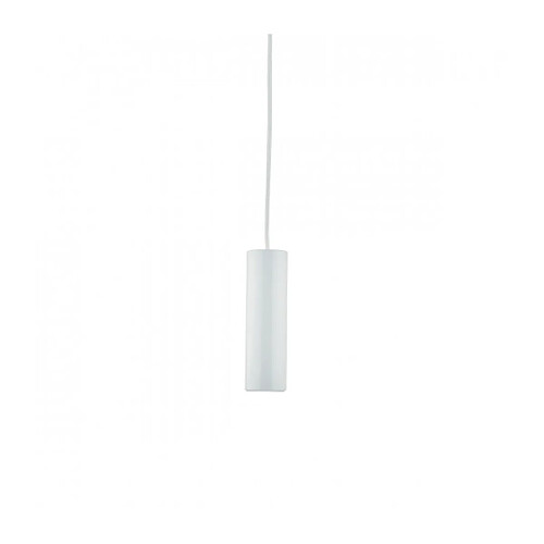 Luminaire Center Suspension design Yari blanc,satiné blanc 1 ampoule 18cm