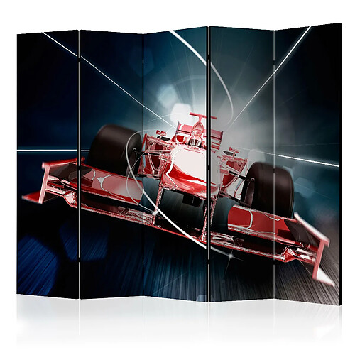 Artgeist Paravent - Speed and dynamics of Formula 1 II [Room Dividers] [225x172]