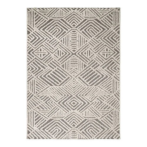 Thedecofactory DEHORS-DEDANS MODERN AZTEC - Tapis pour intérieur-extérieur gris 120x170