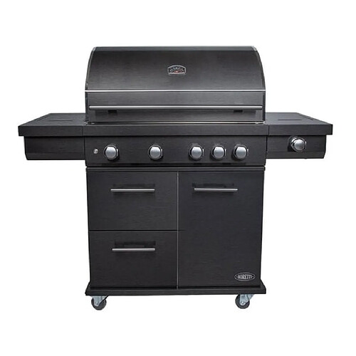 Boretti Barbecue gaz IMPERATORE Nero 4B