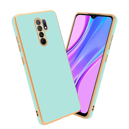 Cadorabo Coque Xiaomi RedMi 9 Etui en Vert