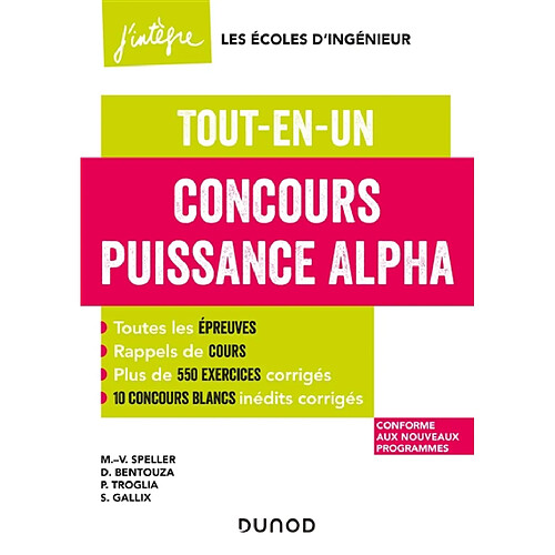 Concours Puissance Alpha : tout-en-un : conforme aux nouveaux programmes · Occasion