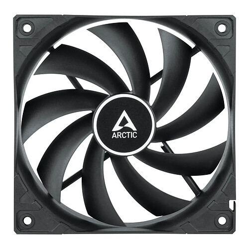 ARCTIC F12 PWM PST CO - Ventilateur boîtier 120mm, contrôle PWM et câble PST, noir