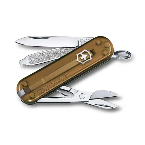 VICTORINOX - 0.6223.T55G - VICTORINOX CLASSIC SD TRANSLUCIDE CHOCOLATE FUDGE