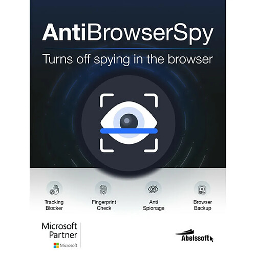 Abelssoft AntiBrowserSpy - Licence perpétuelle - 1 PC - A télécharger