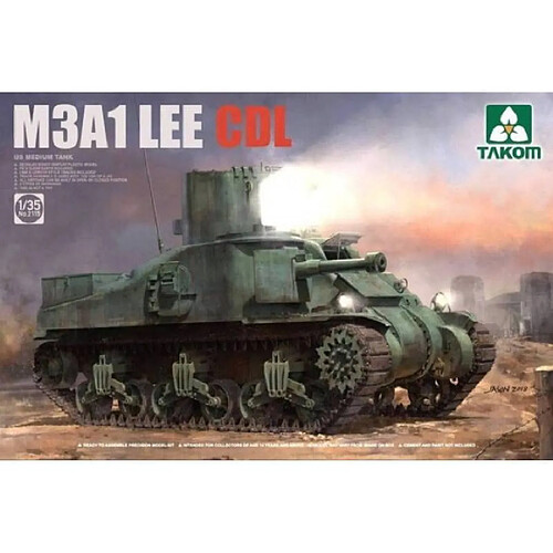 Takom Maquette Char M3a1 Lee Cdl