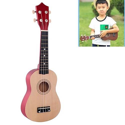 Wewoo Kaki Ukulele Enfants Musical Lumières Instrument Kaki