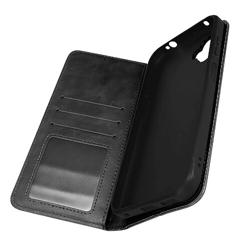 Avizar Étui Portefeuille Samsung Galaxy Xcover 6 Pro Fonction Support Vidéo noir