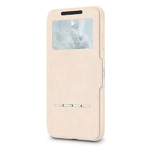 Etui Moshi SenseCover iPhone XS Max beige