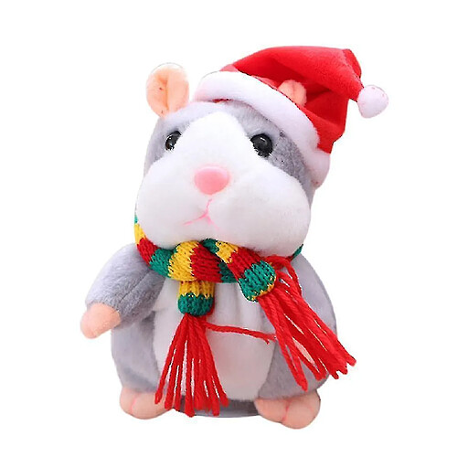 Universal Festival Talk Hamster Electronique Peluche, Discours Musical Son Disque Hamster (16 cm Parler