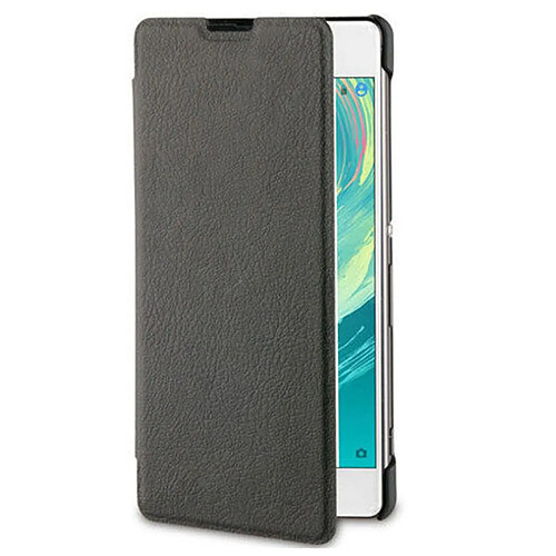 Etui livre noir pour Sony Xperia XA