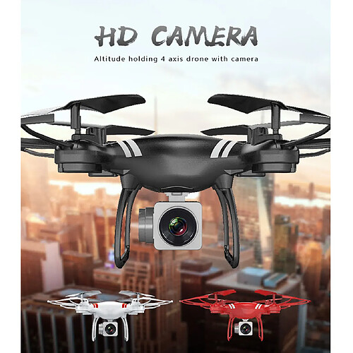 Contrôle De L'application FPV RC Drone 4K / 2MP Caméra HD Quadricoptère Vidéo En Direct Noir 4K HD