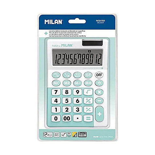 Calculatrice Milan edicion + Antibactérien PVC