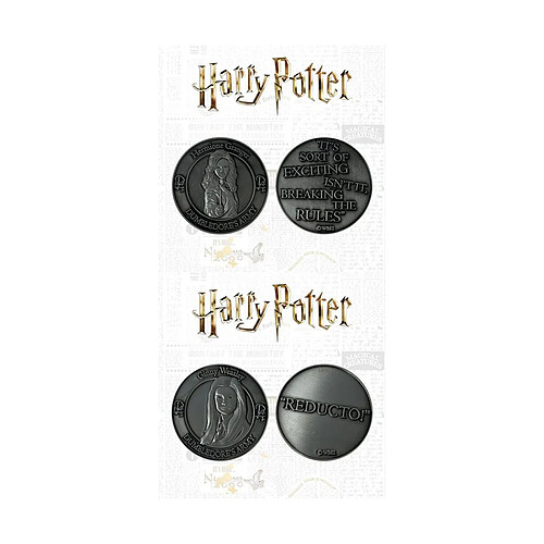 Fanattik Harry Potter - Pack 2 pièces de collection Dumbledore's Army: Hermione & Ginny Limited Edition