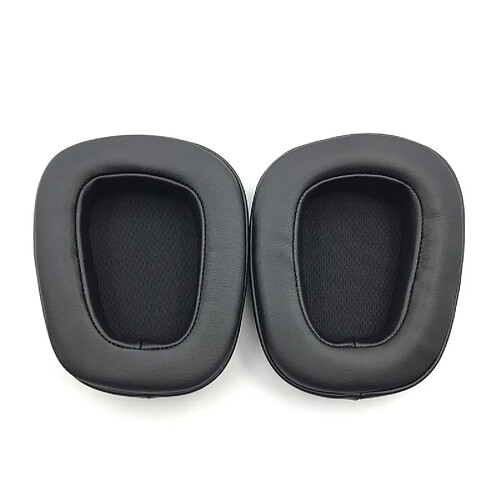 GUPBOO Coussinets d'oreille, Oreillette de Remplacement pour Logitech G633 G933 G933S coussin de faisceau de tête de faisceau noir couverture d'écouteur en cuir de protéine