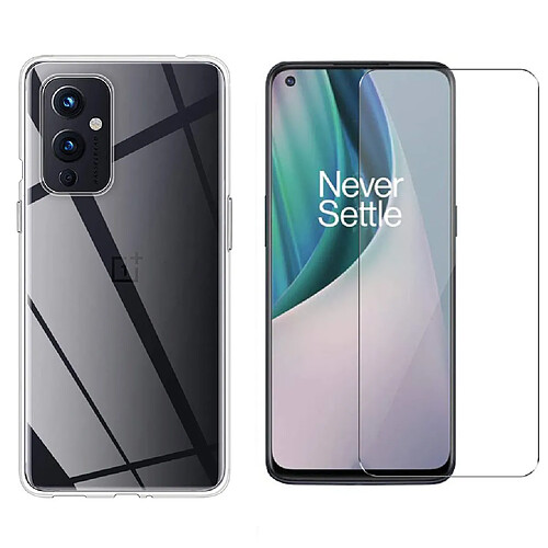 Xeptio Protection intégrale OnePlus 9 / One Plus 9 5G : Coque Gel de Protection en TPU Invisible arrière Transparente ET Protection écran