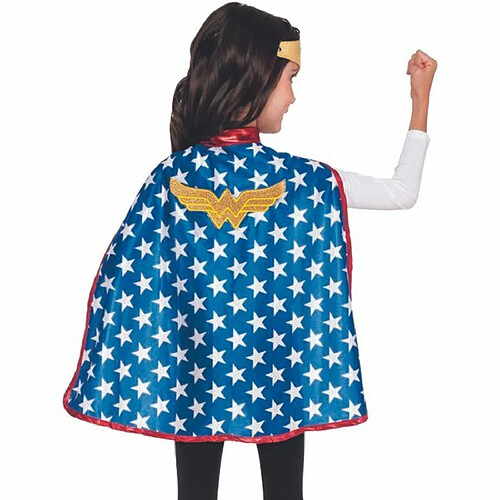 Ludendo Déguisement avec cape et serre-tête Wonder Woman