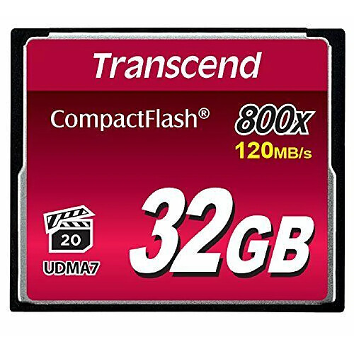 Transcend CompactFlash Card 32 GB CF800X