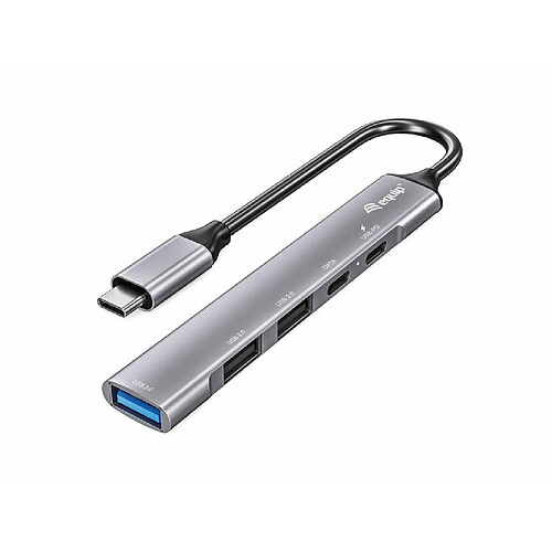 Hub équipé d'Usb 3.0/2.0 5 ports avec USB-C 100 W USB