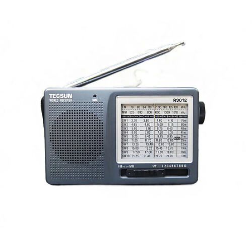 Universal Récepteur radio FM/AM/SW 12 à haute sensibilité avec poche portative