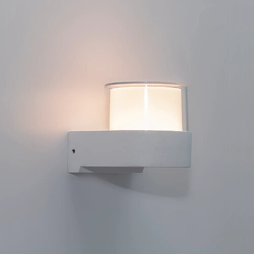 Applique d'extérieur LED moderne 7W lumière jardin entrée IP65 230V couleur BLANC 6000K