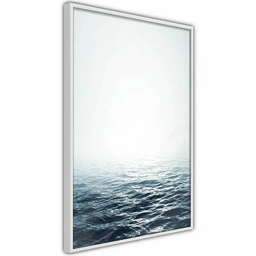 Paris Prix Affiche Murale Encadrée Endless Sea 30 x 45 cm Blanc