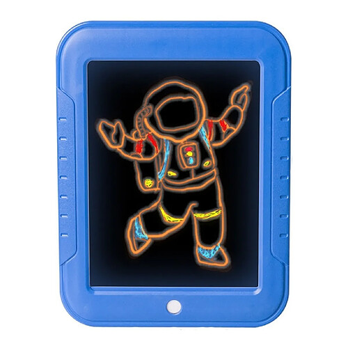 Wewoo Tableau d'écriture LED 3D Magic Drawing Pad Creative enfants dessin jouets Bleu