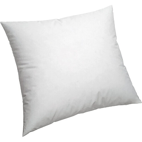 Pikolin Home - Oreiller/ Coussin anti-acariens en fibre, avec housse en 100% coton. Fermeté et hauteur moyenne. 70x70 cm. Toutes les mesures