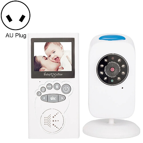 Wewoo Babyphone vidéo Babycam WLSES GB101 Moniteur pour bébé avec caméra de surveillance sans fil 2,4 poucesprise AU